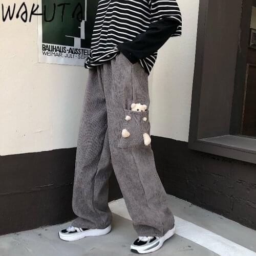 Wakuta Women's Corduroy Trousers