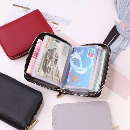 2020 Womens Coin Purse 26 Card Package Female Luxury Wallets Men PU leather carteras mujer Short Wallet Card Holders Handbag