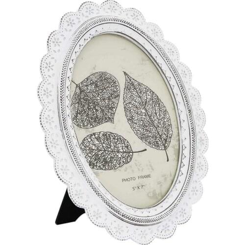 Vital Ena Ellipse Photo Frame Medium Size AK.DL0050-Width: 2 cm Length: 18 cm Height: 23 cm