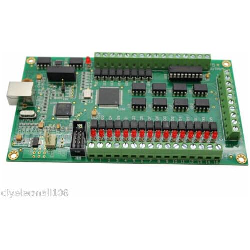 4 Axis CNC USB Card Mach3 Mach 200KHz Breakout Board Interface Support Win 7