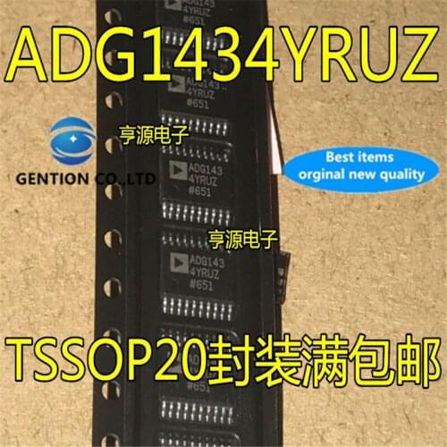 5Pcs ADG1434YRUZ ADG1434YRU ADG1434 TSSOP20 in stock 100% new and original