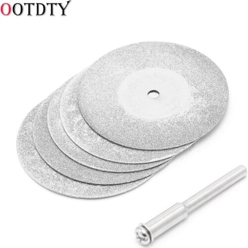 5pcs/lot Dremel Accessories Diamond Grinding Wheel Saw Circular Cutting Disc Dremel Rotary Tool Diamond Discs