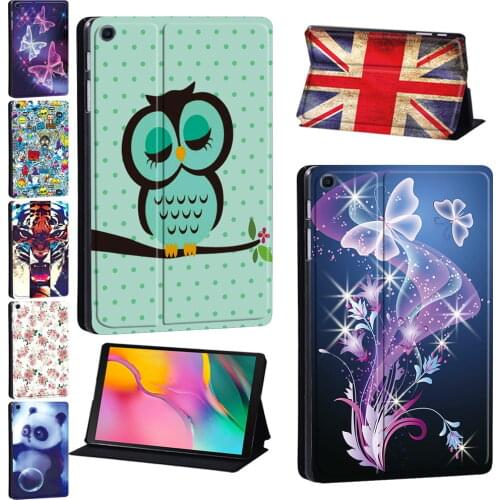 Tablet Case for Samsung Galaxy Tab A 8.0 9.7 10.1 10.5 Inch/Tab E 9.6 Inch/Tab S5e 10.5 Inch/Tab S6 Lite 10.4" Old Image Pattern