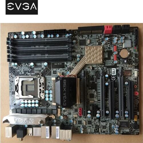 For EVGA X58A X58 Motherboard LGA 1366 DDR3 For Intel X58ATX Desktop Mainboard SATA II PCI-E X16 Used