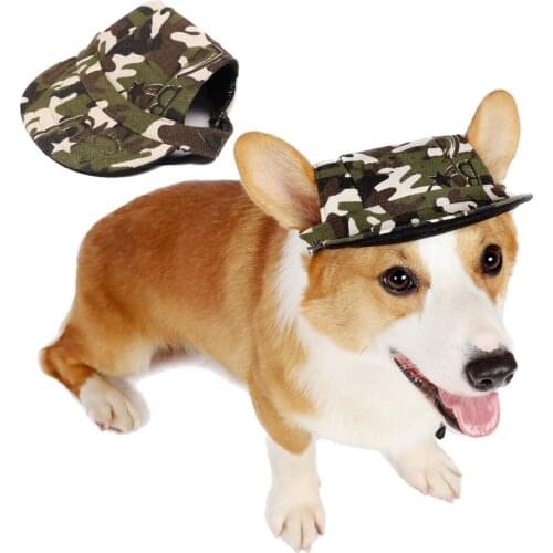 Pet Fashion Dog Cat Hat Baseball Cap for Large Medium Windproof Travel Sports Sun Hats Puppy Large Dog Outdoor Accessories