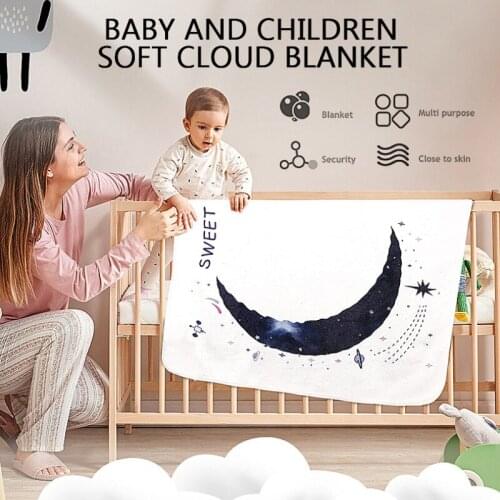 10 Colors Kids' Printed Flannel Baby Blanket Infant Monthly Growth Milestone Soft Mat Photography Prop Background Cloth For Baby