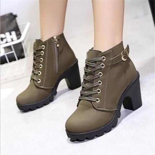 HKGS classic new ladies outdoor boots fashion snow boots walking casual boots non-slip wear boots womens boots boots