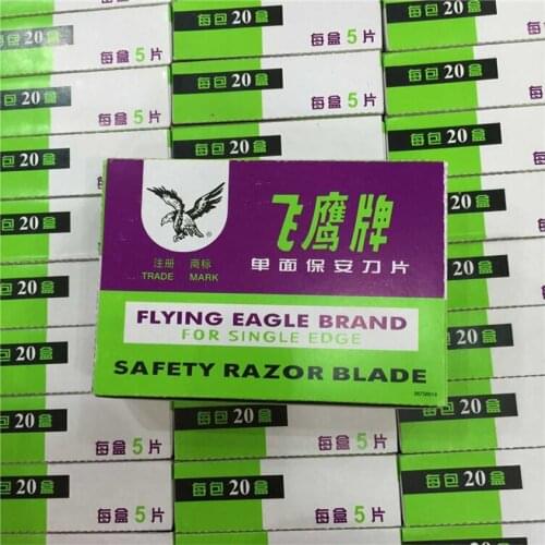 10 Box 50 Pcs Flying Eagle Brand Safety Razor Blade for OCA Adhesive Sticker Removing Cleaning LCD Repair Tool