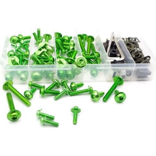 Motorcycle fastener clamp screw nut set for Honda Vfr 750 800 750F 1200F Xadv 750 X11 X4 Xl1000V Z125 Z50