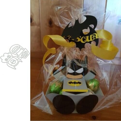 Cartoon Bat Metal Cutting Dies for Scrapbooking Handmade Tools Mold Cut Stencil New DIY Card Make Mould Model Craft Decoration