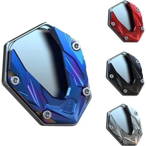 Motorcycle Kickstand Enlarger Side Stand Extension Pad Enlarger Support for Benelli TRK 502 2020