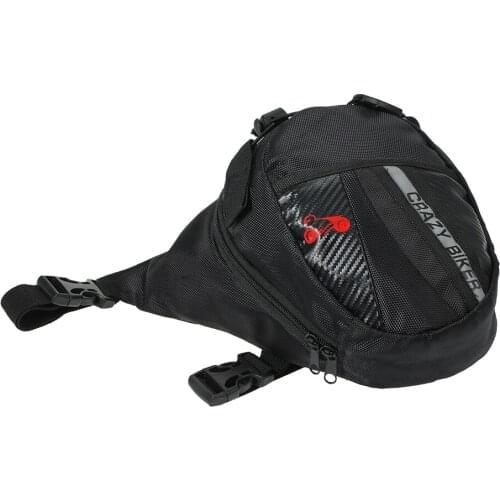 Portable Waterproof Motorcycle Riding Waist Bag Outdoor Leg Bag Elastic Belt Motorcycle Waist Bag for Bicycle or Motorcycle