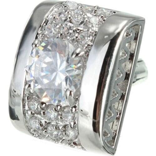 Prettyia Rectangle Brass Mens Polished Finish Male Business Shirt Cuff Links