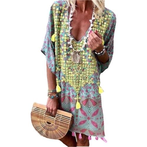 Refurmi Summer Dresses With Sleeves