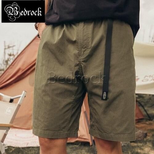 RT functional quick-drying shorts for men Summer vintage casual shorts loose outdoor hiking shorts buckle overalls shorts