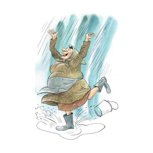 Old woman Transparent Silicone Clear Rubber Stamp Sheet Cling Scrapbooking DIY Cute Pattern Photo Album Paper Card Decor Stamp