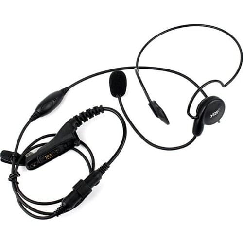 Advanced Unilateral Headphone Mic Neckband Earpiece Cycling Field Tactical Headset For Motorola Radio APX2000 APX7000 XiR P8668
