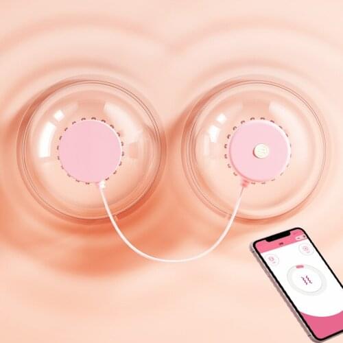 Female Breast Massager Multifrequency Breast Tease Vibrator Breast Massage With Suction Lick