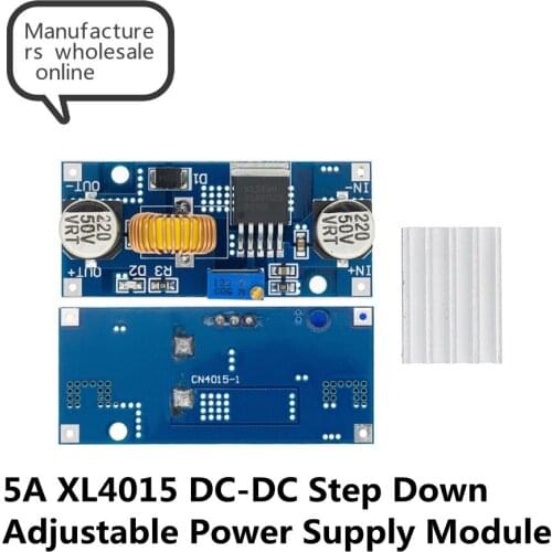 1PCS SONGXIN LIGHT 5A XL4015 DC-DC Step Down Adjustable Power Supply Module LED Lithium Charger
