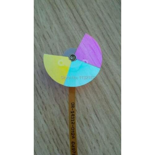 4 Segments Projector Color Wheel For Toshiba Projector Spare Parts