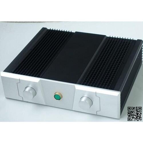BZ4412Aall-aluminum amplifier chassis amplifier case high-grade aluminum alloy chassis Precision CNC aluminum production