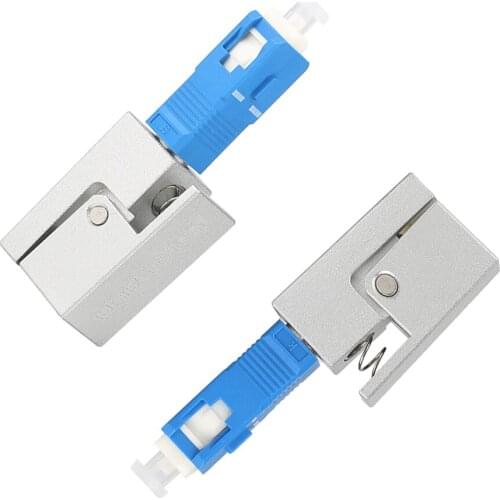 Free Shipping Fiber Optic Adapter Square Type Bare Fiber Adapter SC/UPC Square fiber bare fiber adapter