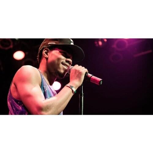 Fashion Chance the Rapper Pattern Large Bamboo Fiber Beach Towel Drying Bath Towel Gym Sports Towel For Adults And Kids 140x70c