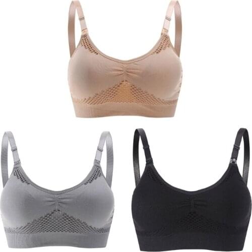 Maternity Bra Breast Pump Special Nursing Bra Hand Free Pregnancy Clothes Breastfeeding Accessories Pumping Bra Can Wear All Day