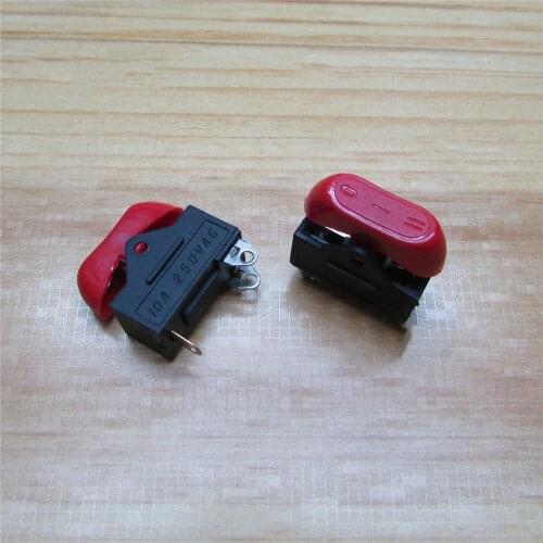 Electrical Hair Dryer Button Switch 3Pins Three Gears Speed Up And Slow Rocker Switch 10A 250V for Electrical Hair Dryer Parts