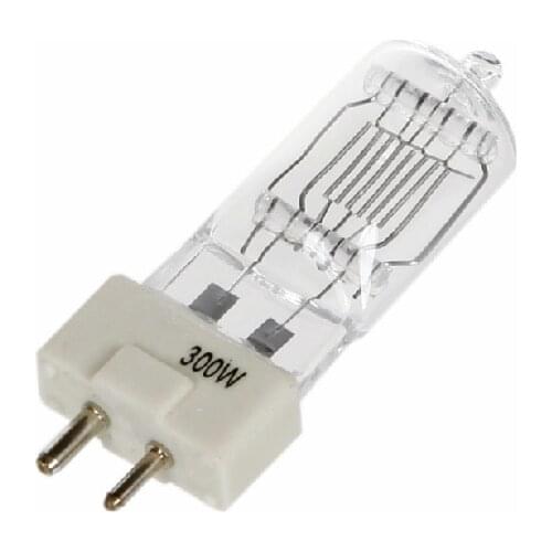 300 watts Halogen Bulb Lamp GY9.5 single ended 110V 230V for 300W fresnel light