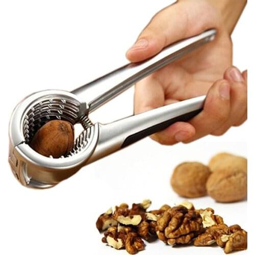 Quality Stainless Steel New Quick Funnel Shaped Nut walnuts Cracker Sheller Nut Opener Clip P0.2