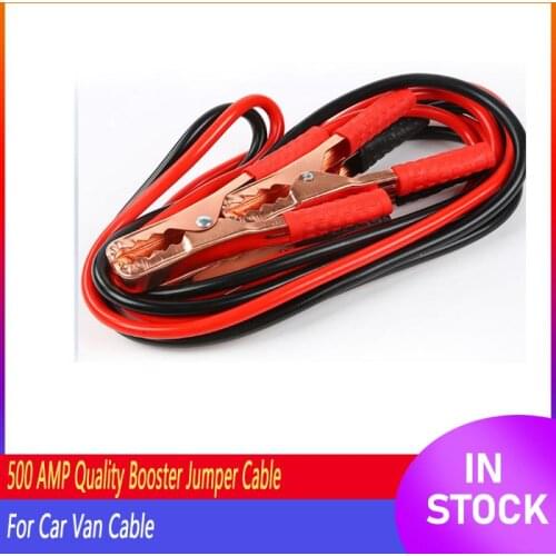 Quality Booster Jumper Cable Emergency Power Start Cable Emergency Power Charging Jump Start Leads 500 AMP For Car Van Cable