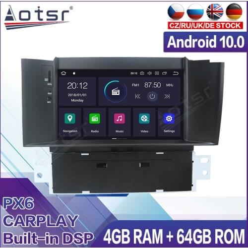 64G Android Radio Tape Recorder Car Multimedia Player Stereo For Citroen C4 C4L DS4 2011 2012 2013 2014 2015 Head Unit GPS Navi