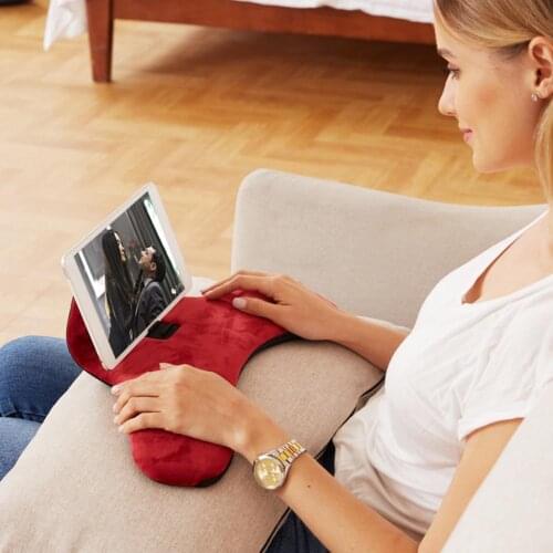 Tablet Pillow Holder Stand Book Rest Reading Support Cushion For Home Bed Sofa Multi-Angle Soft Pillow Lap Stand Cushion