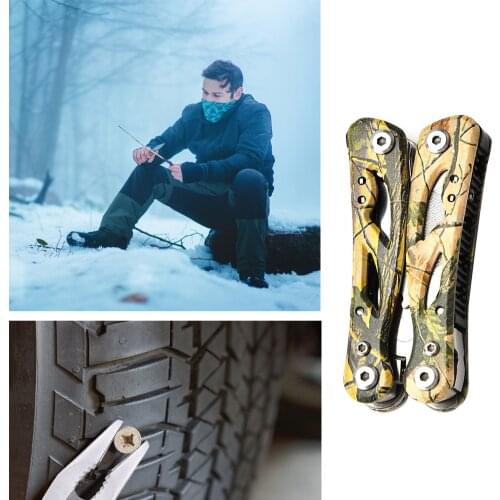 Practical Pliers Folding Stainless Steel Screwdriver Pliers Bottle Opener Outdoor Fishing Tools for Campings Survival