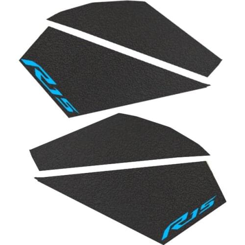 FOR YAMAHA YZFR15 YZF-R15 Motorcycle Tank Traction Pad Side Gas Knee Grip Protector Anti slip sticker