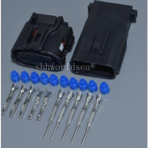 Shhworldsea 5 pin 2.2mm Female TS Series MAF Sensor Connector Air Flow Meter Plug auto socke 6189-1046 For Toyota