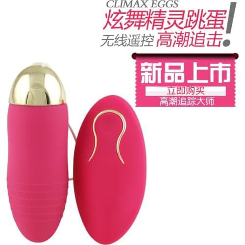 Silicone silence remote vibrator with 10 vibrations vibrating egg sex toys for women Drop shipping