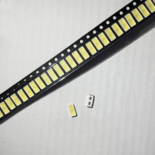 LED LCD TV backlight bar LG lamp bead 7030 1W cold white SMD diode 6V