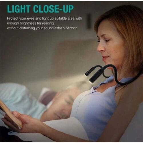Led Neck Light Portable LED Reading Lamp Neck Hanging Hug Lamp Flexible Handsfree Night Run Walking Lighting Outdoor Flashlight