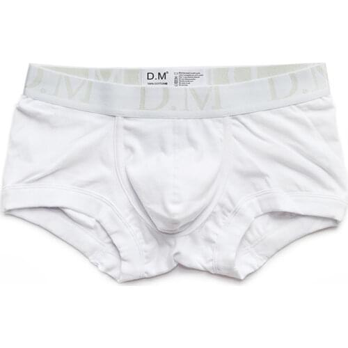 Underpants men underwear boxer ropa interior hombre screw thread men underwear cotton cueca masculina boxer para hombre bielizna