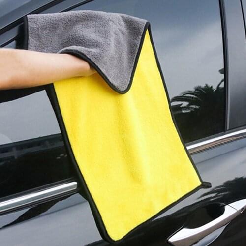 Car Coral Fleece Auto Wiping Rags Efficient Super Absorbent Microfiber Cleaning Cloth Home Car Detailing Washing Cleaning Towels