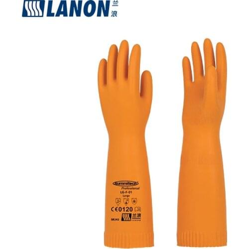 Natural rubber latex extended long-lasting anti-corrosion household gloves
