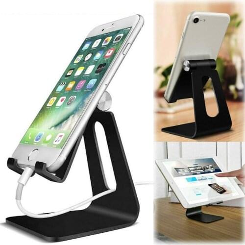 Universal Aluminum Table Desk Mount Stand For IPad Air 2 3 4 Tablet PC Desktop Phone Holder For Xiaomi Huawei Support # Z4
