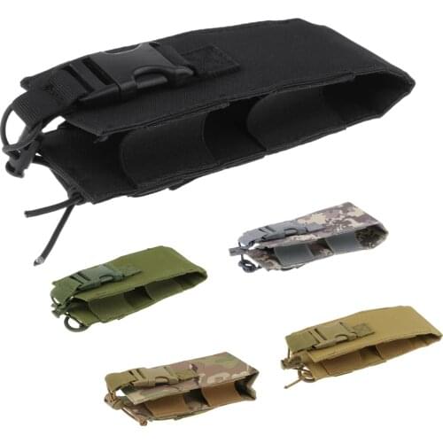 Walkie Talkie Holder Walkie Talkie Waist Pouch Radio Pouch Multi-purpose Bag Hunting Outdoor Pocket Military Carry Bag Holder