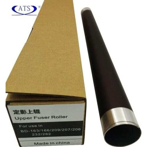 6pcs/lot Upper Fuser Roller For Toshiba BD 163 166 206 207 209 232 282 Compatible BD163 BD166 BD206 BD207 BD209 BD232 BD282