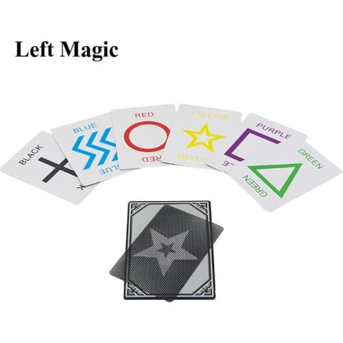 Mirror Phantom Prediction Mirror Magic Tricks Cards Magic Tricks Close Up Street Stage Magic Props Gimmick Illusion Funny