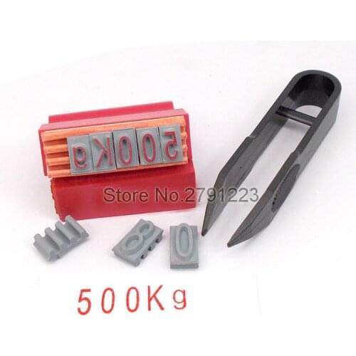 Live word combination of the word seal adjustable date number price tag code three rows of DIY red seal Durable Rubber Stamper