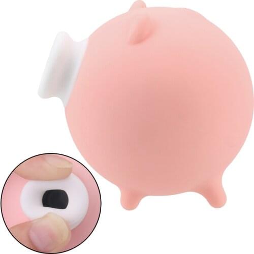 10 Frequency Cute Pig Sucker Vibrator Nipples Breast Massage For Clitoris Female Masturbator Vibrators Sex Toys For Women