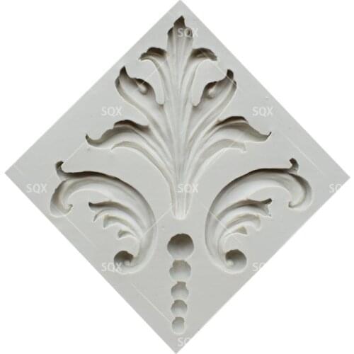 Free Shopping Laces Silicone Cake Mold 3D Sugarcraft Fondant Candy Chocolate Soap Mold Wedding Cake Decorating Tools SQ1642